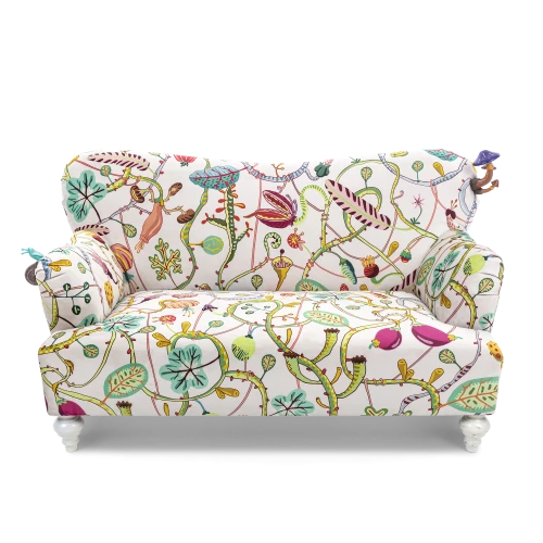 Botanical Diva Sofa White
