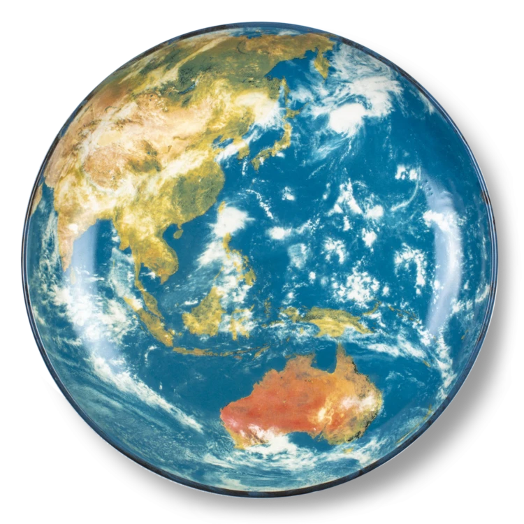 Cosmic Diner Earth Asia Tray