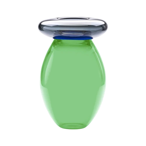 Queen Blue-Green Vase by Karim Rashid