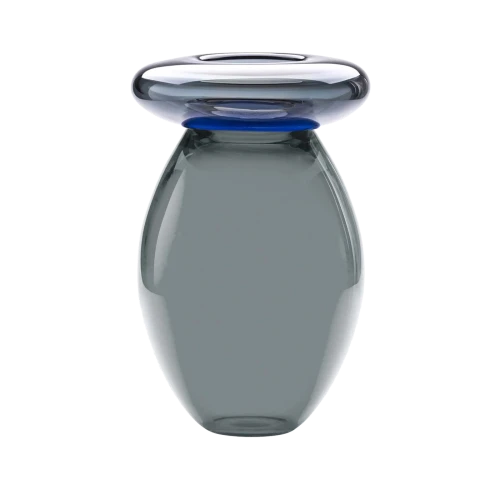 Queen Blue-Grey Vase by Karim Rashid