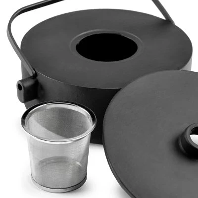 Collage Tea Pot, Cast Iron - Gessato Design Store