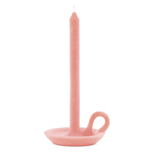 Tallow Candle, Apricot Pink