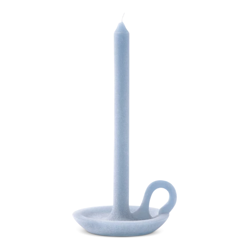 Tallow Candle, Petrol Blue