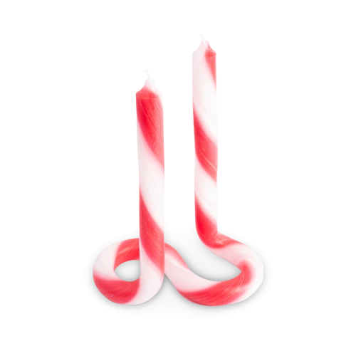 Twist Candle, Candy Cane