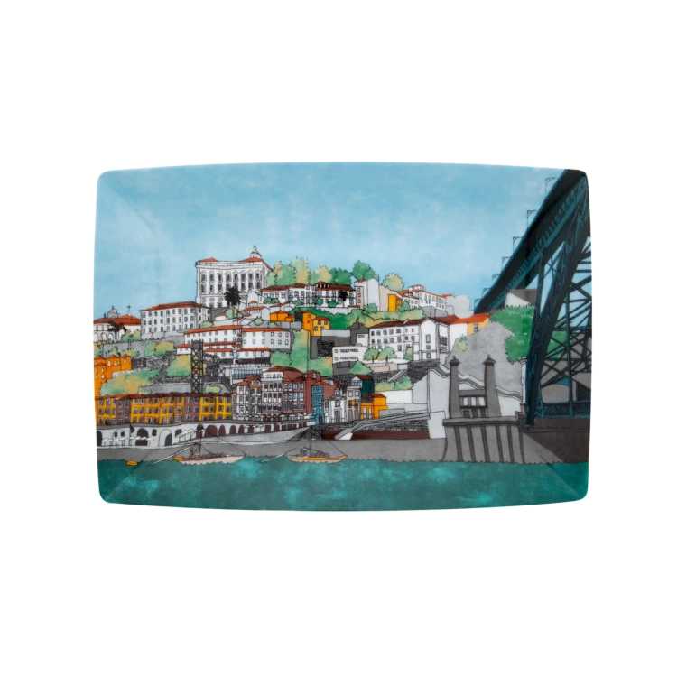 Alma Do Porto Rectangular Plate