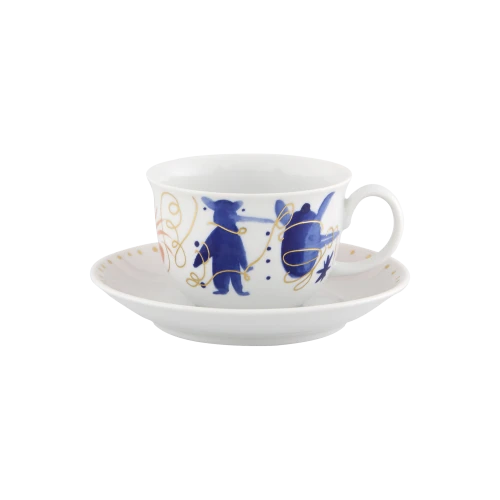 Folkifunki Tea Cup and Saucer
