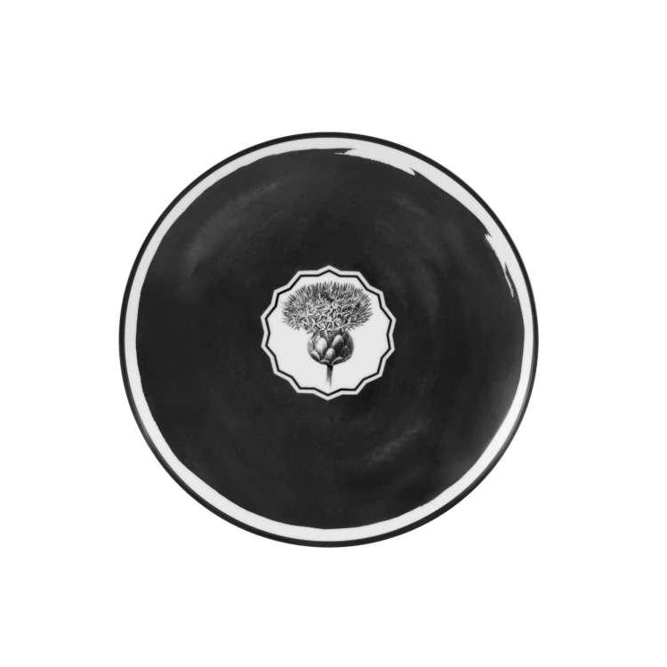 Herbariae Dessert Plate Black