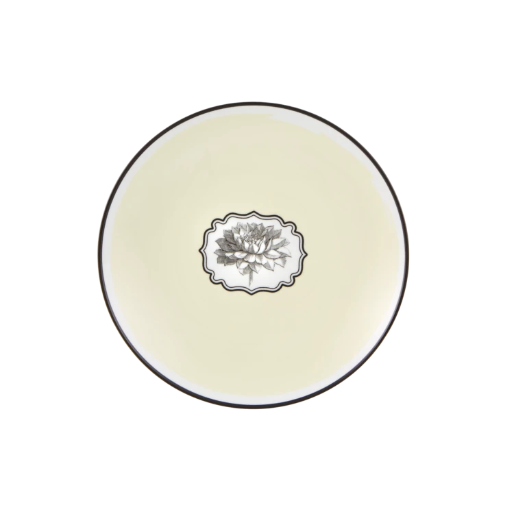 Herbariae Dessert Plate Yellow