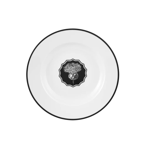 Herbariae Soup Plate White