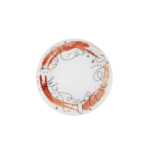 Folkifunki Bread and Butter Plate
