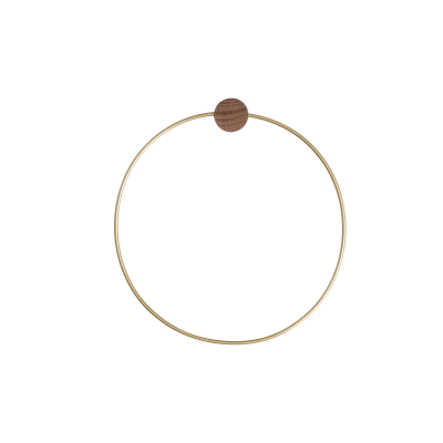 Towel Hanger Brass - Gessato Design Store