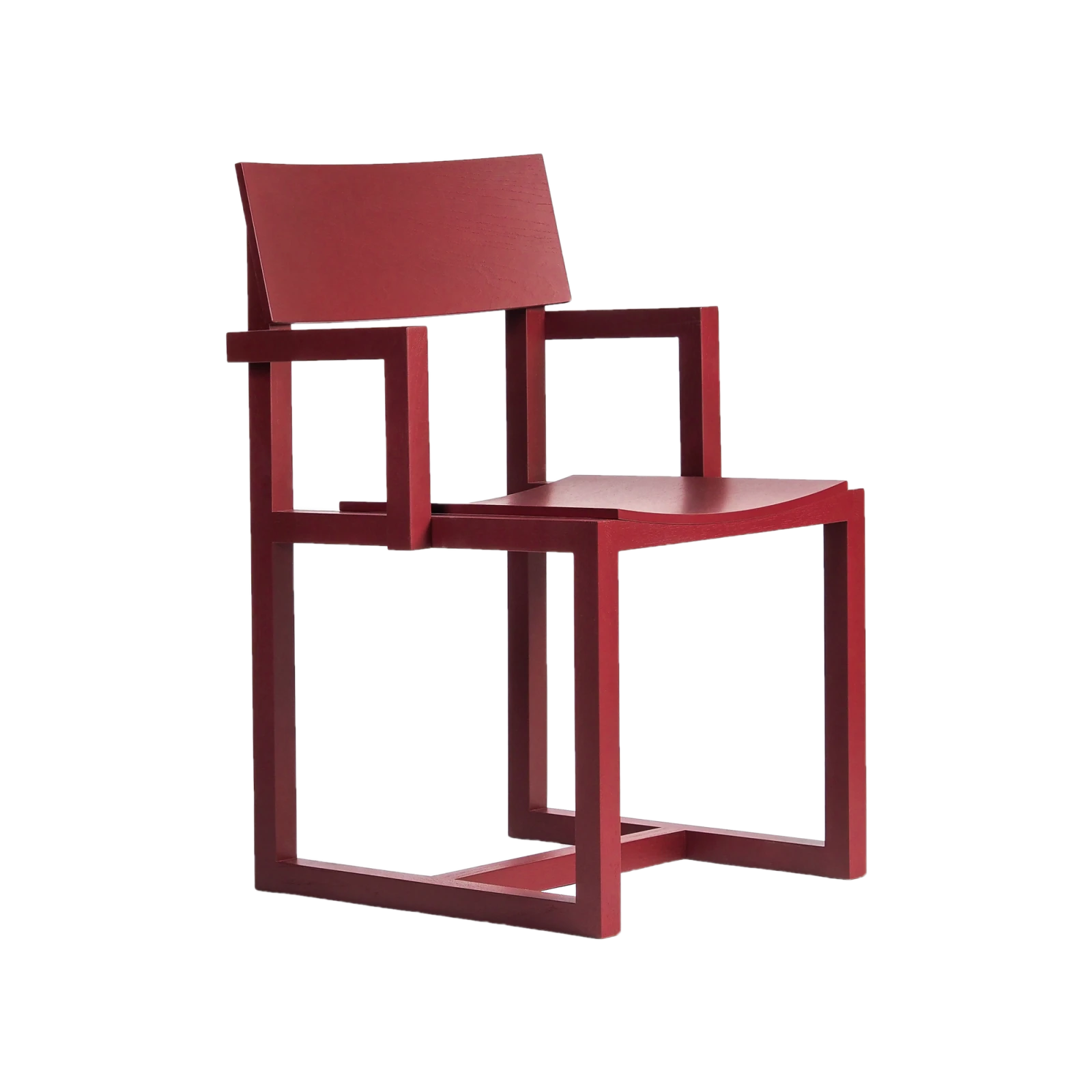 Enest-Armchair- Burgundy