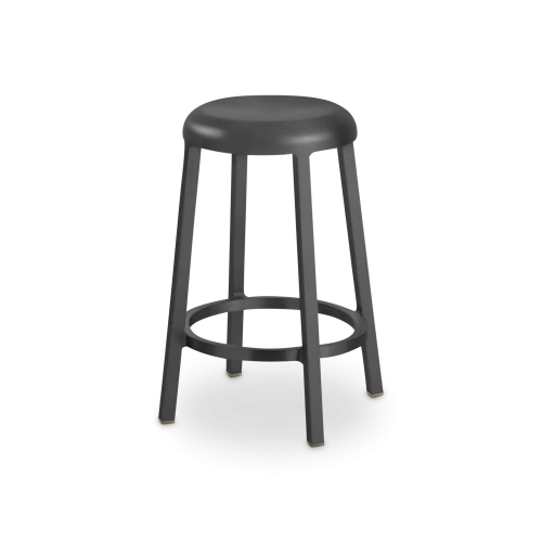 Za Counter Stool Dark Grey