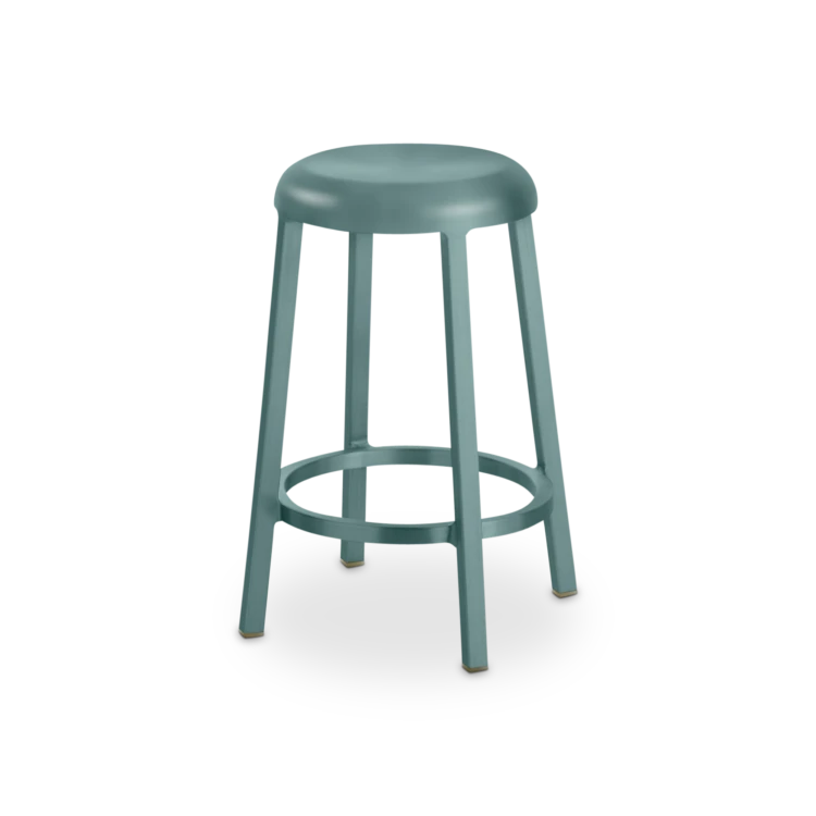 Za Counter Stool Light Blue