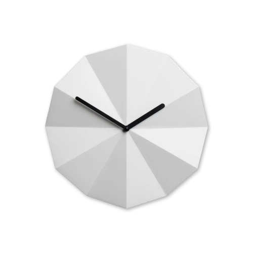 Delta Clock White