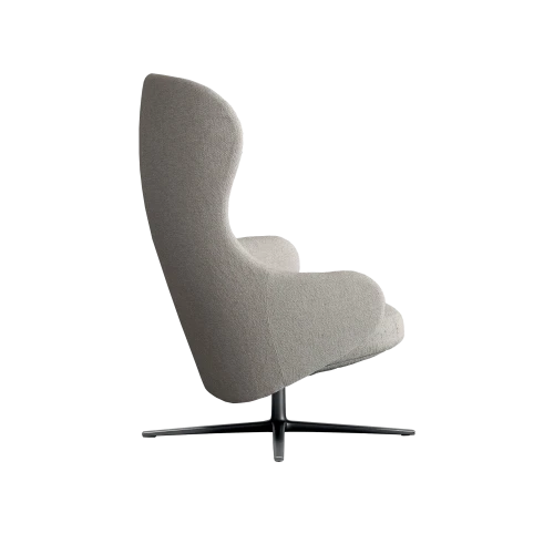 Dua Relax Armchair, Swivel Trestle