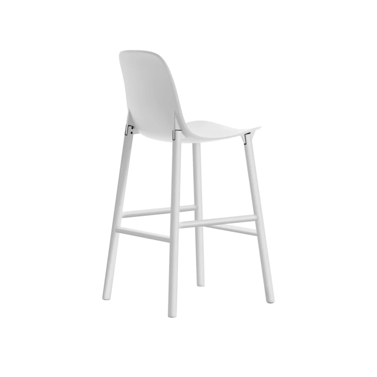 Sharky Outdoor Bar Stool, High Back