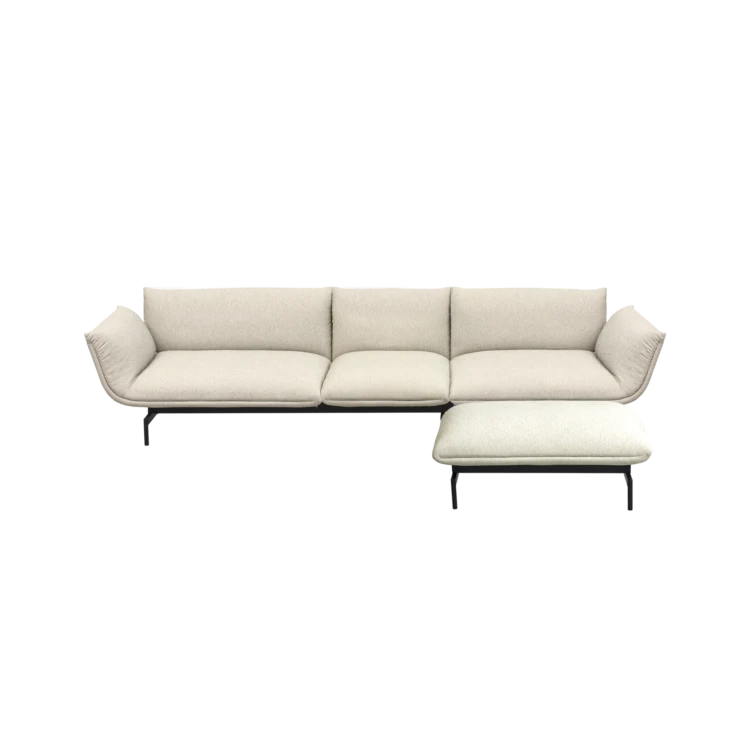 Tenso Sofa System, Linear Chaise Lounge