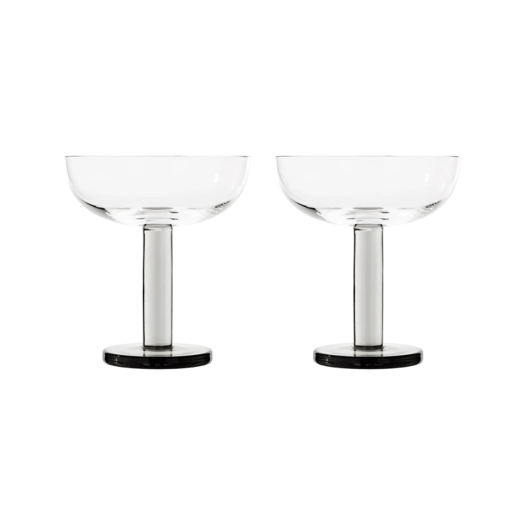 Puck Coupe Glasses, Set of 2