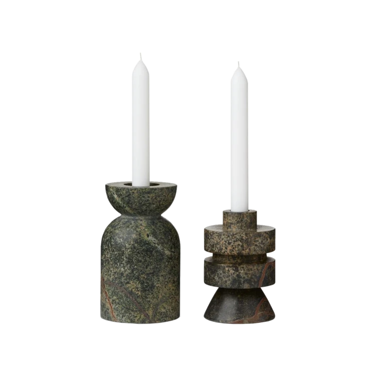 Rock Candleholder, Medium
