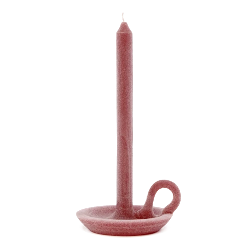 Tallow Candle, Burgundy