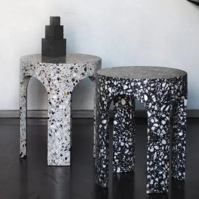 Loggia White, Side Table - Gessato Design Store