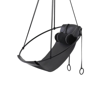 sling-hanging-chair-thick-leather-black