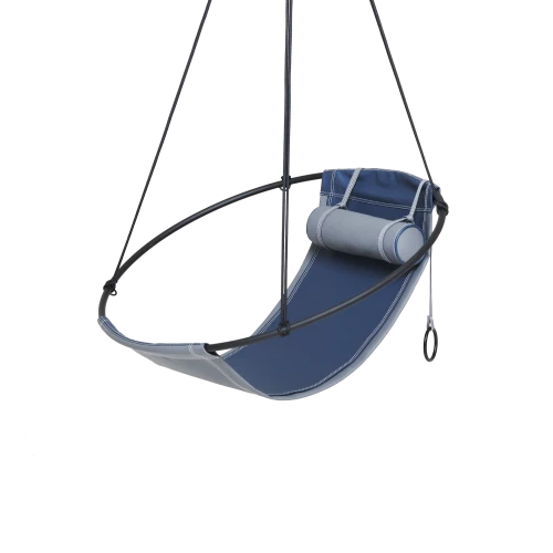 Sling Outdoor Hanging Chair, Blue