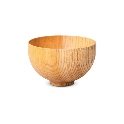 Tsumugi Sensai Wooden Bowl, Natural - Gessato Design Store