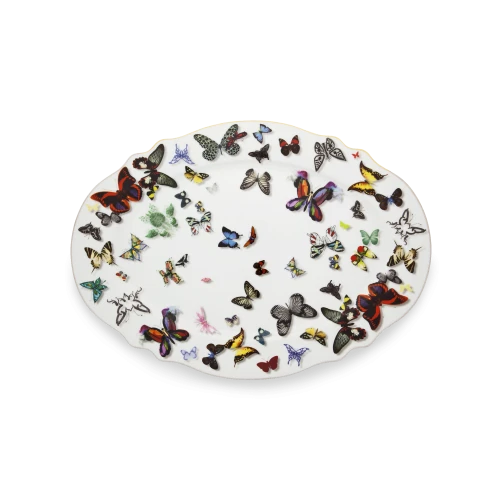 Butterfly Parade Large Oval Platter