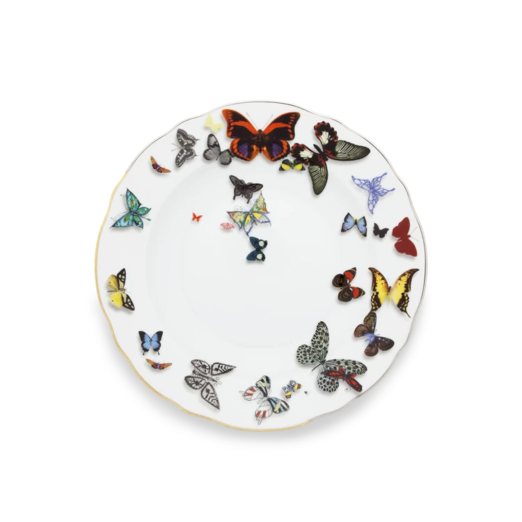 Butterfly Parade Soup Plate