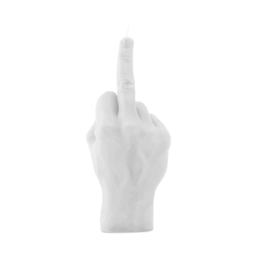 Candlehand Fcuk You, White