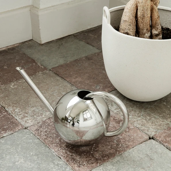 Ferm Living - Orb Watering Can, Polished Steel | Gessato Design Store