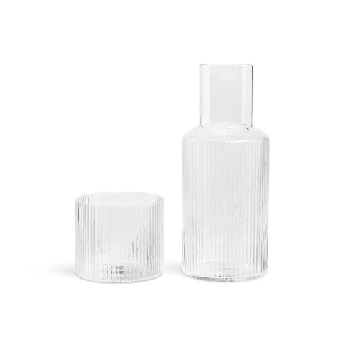 ripple-carafe-set-small-clear