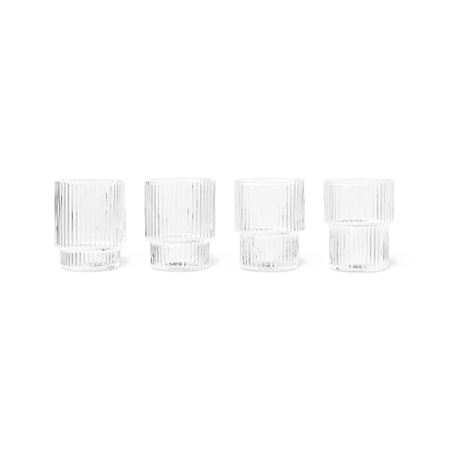 Ripple Shot Glasses, Set of 4