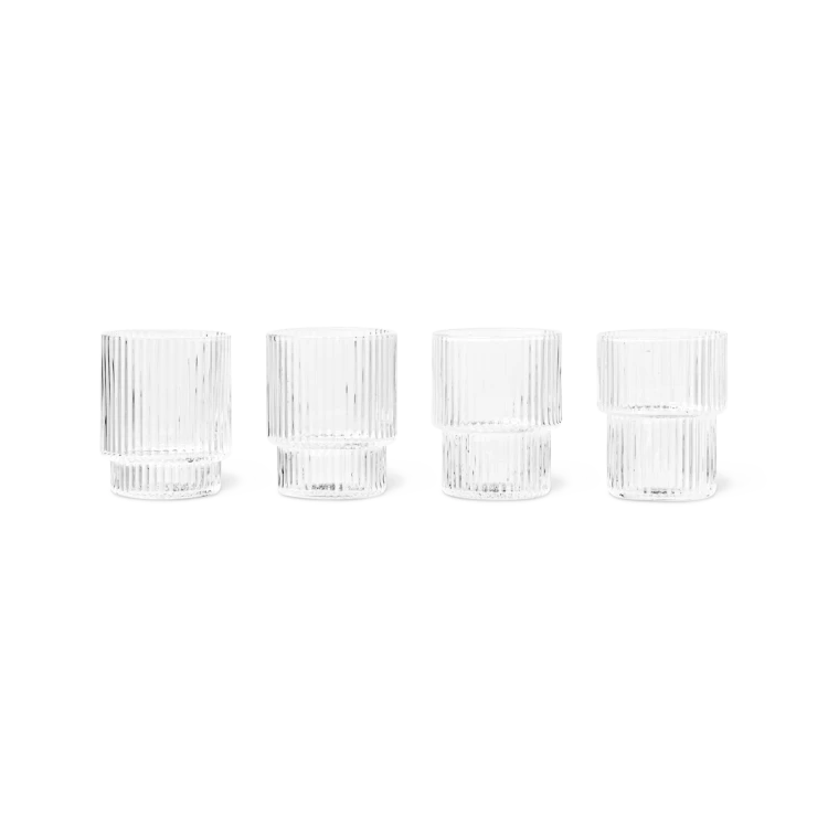 Ripple Shot Glasses, Set of 4