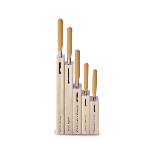 Insieme Kitchen Knife Set of 5, Boxwood