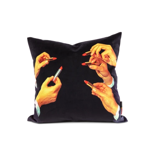 lipsticks-pillow-black