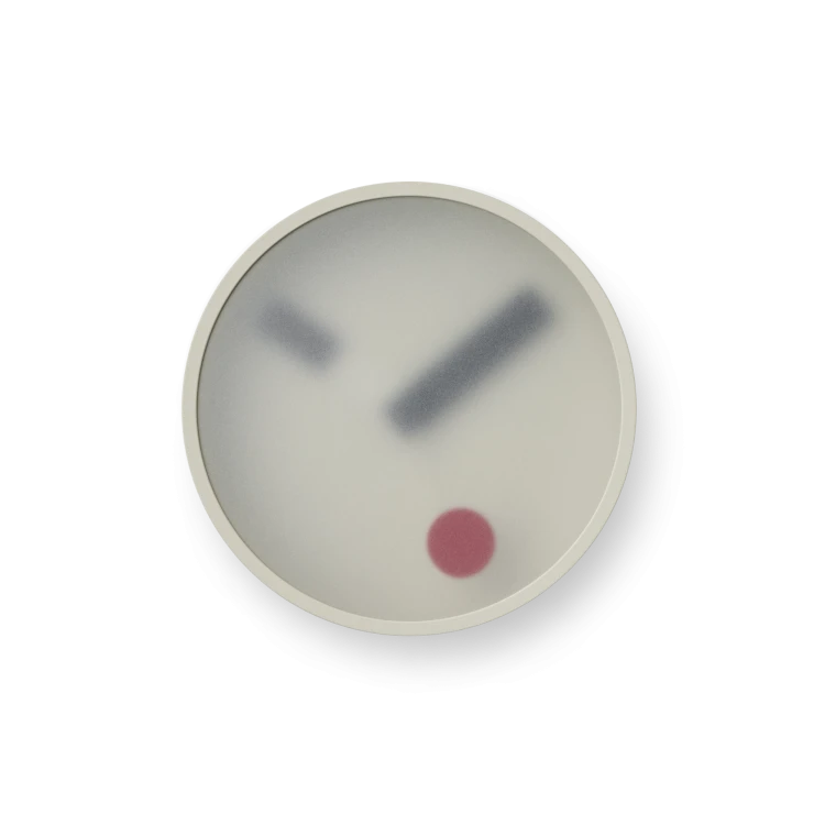 Kehai Wall Clock, Grey