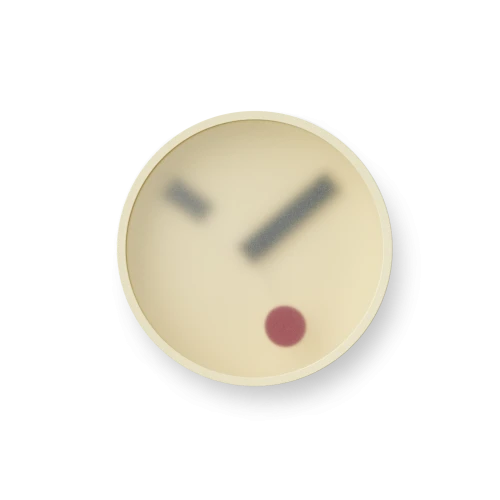 Kehai Wall Clock, Yellow