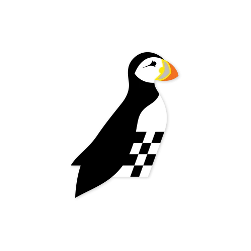 Atlantic Puffin - Woven Bird