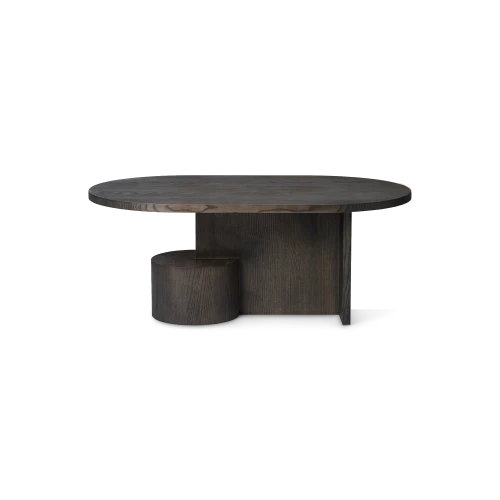 Insert Coffee Table, Black Stained Ash