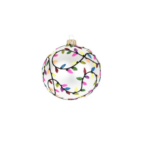 Merry & Bright - Glass Bauble