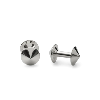 icon-spike-cuff-link-silver