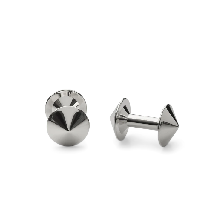 icon-spike-cuff-link-silver