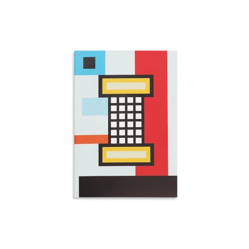 Nathalie Du Pasquier Notebook, Turquoise