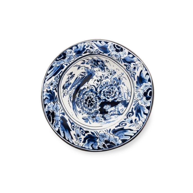 Seletti Classics on Acid – Soup Plate Flower Bird