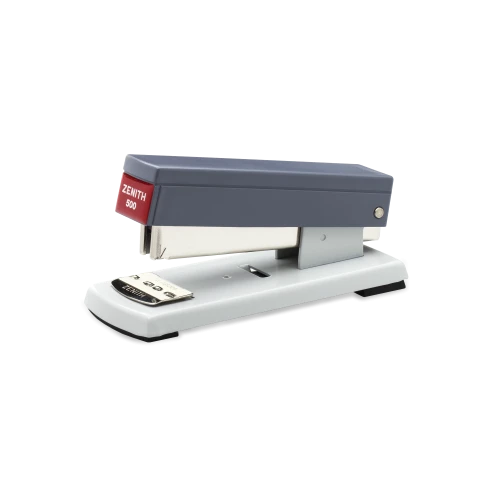 Zenith 500 Desk Stapler, Gray