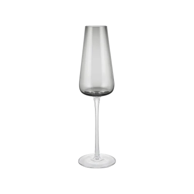 Belo Champagne Flute Glasses, Set of 2 - Gessato Design Store