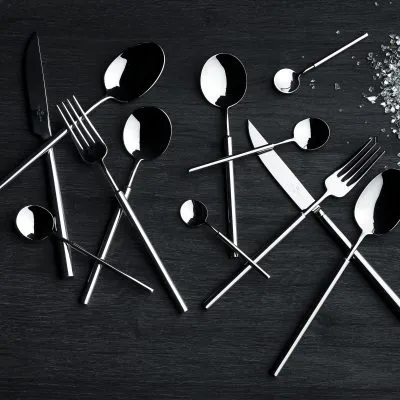 Domo Flatware, Set of 8 - Gessato Design Store